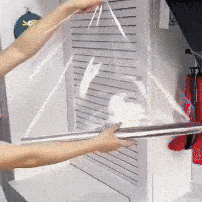 Self- Adhesive Transparent Electrostatic Wall Protection Film (Buy 1 Get 1 Free)